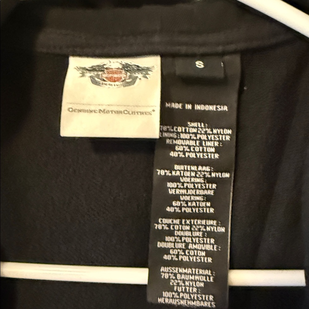 Harley-Davidson Black Riding Jacket - Picture 4 of 4